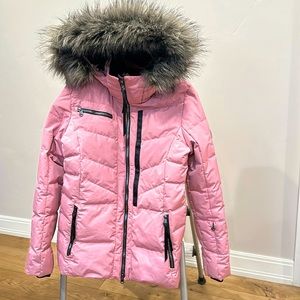 Obermeyer Resort ski jacket in PINK!